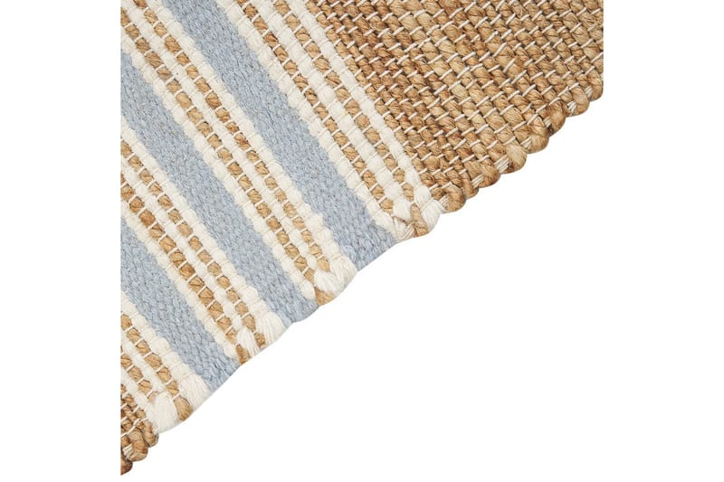 Fladvævet Mirza - Beige, Natur, Hvid, Blå - Tekstiler - Tæpper - Fladvævet tæppe