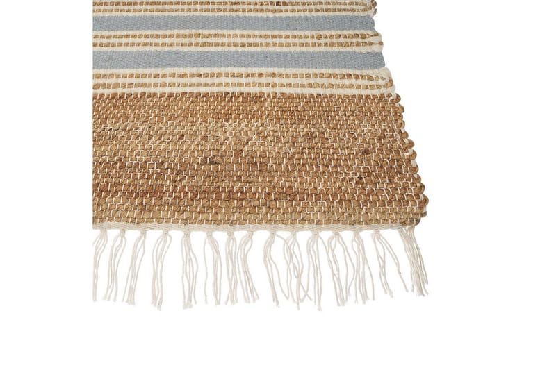 Fladvævet Mirza - Beige, Natur, Hvid, Blå - Tekstiler - Tæpper - Fladvævet tæppe