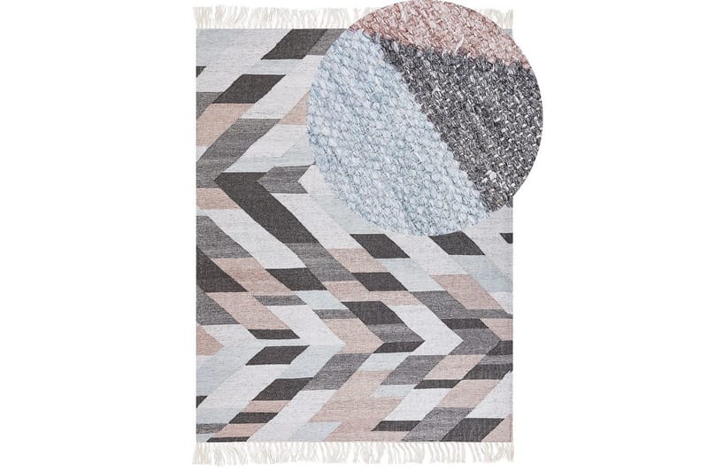 Fladvævet Nakkas - 160x230 cm - Tekstiler - Tæpper - Små tæpper