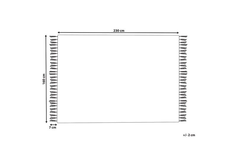 Fladvævet Nakkas - 160x230 cm - Tekstiler - Tæpper - Små tæpper