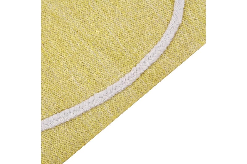 Fladvævet Yavu - Gul, 80x150 cm - Tekstiler - Tæpper - Udendørs tæpper