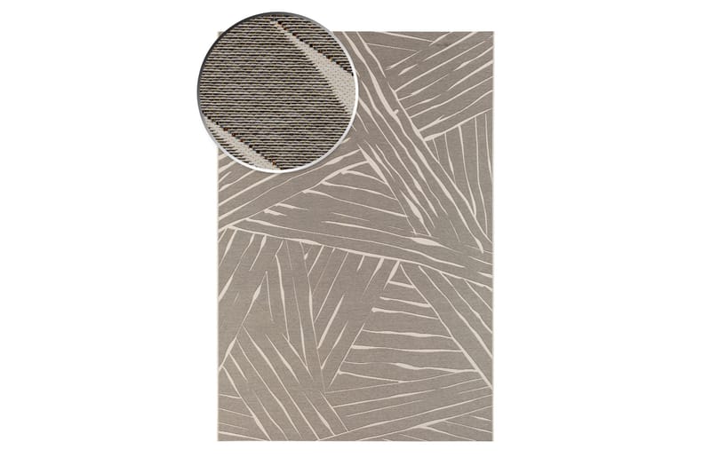 Domani Modern Fladvævet Tæppe 160x230 cm - Grå - Tekstiler - Tæpper - Fladvævet tæppe