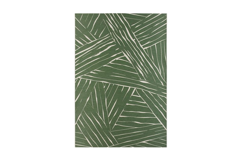 Domani Modern Fladvævet Tæppe 160x230 cm - Grøn - Tekstiler - Tæpper - Fladvævet tæppe