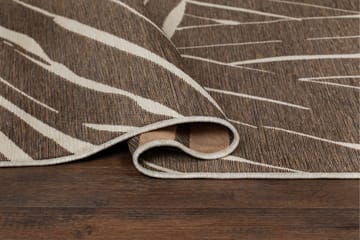 Domani Modern Fladvævet Tæppe 160x230 cm - Natur - Tekstiler - Tæpper - Fladvævet tæppe