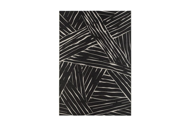 Domani Modern Fladvævet Tæppe 240x330 cm - Grafit - Tekstiler - Tæpper - Fladvævet tæppe