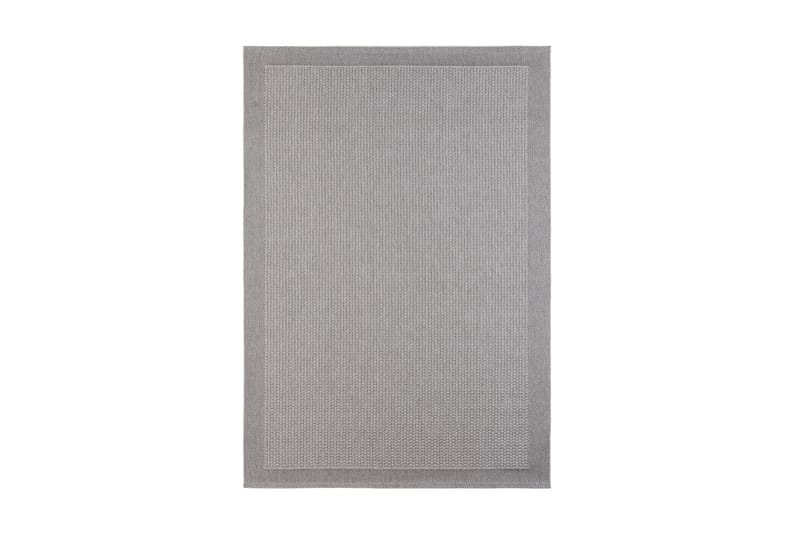 Miami Fladvævet Tæppe 240x340 cm - Grå - Tekstiler - Tæpper - Fladvævet tæppe