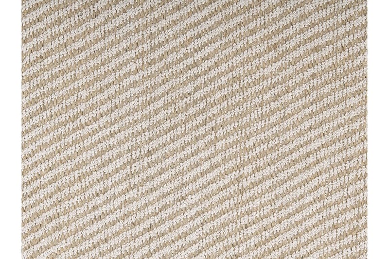 Tæppe 140 x 200 cm beige ALADAG - Beige - Tekstiler - Tæpper - Fladvævet tæppe