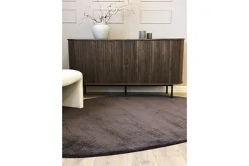 Flatvävd matta KM Home Choklad 160x230 cm - Tekstiler - Tæpper - Fladvævet tæppe