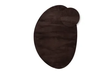 Flatvävd matta KM Home Choklad 160x230 cm - Tekstiler - Tæpper - Fladvævet tæppe