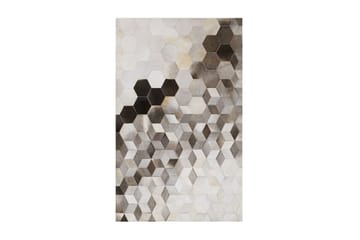 Gavik Tæppe 140x200 cm - Grå - Tekstiler - Tæpper - Orientalske tæpper - Patchwork tæppe