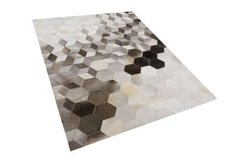 Gavik Tæppe 160x230 cm - Grå - Tekstiler - Tæpper - Orientalske tæpper - Patchwork tæppe