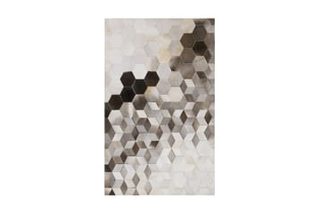 Gavik Tæppe 160x230 cm - Grå - Tekstiler - Tæpper - Orientalske tæpper - Patchwork tæppe