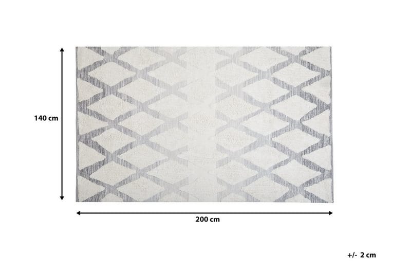 Glodoski tæppe 140x200 cm - Beige - Tekstiler - Tæpper