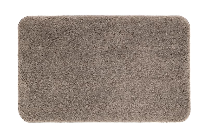 Guru Baderumstæppe 67x110 cm Oval - Antracit - Tekstiler - Tæpper - Badeværelsesmåtte