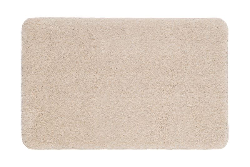 Guru Baderumstæppe 80x140 cm Oval - Creme - Tekstiler - Tæpper - Badeværelsesmåtte