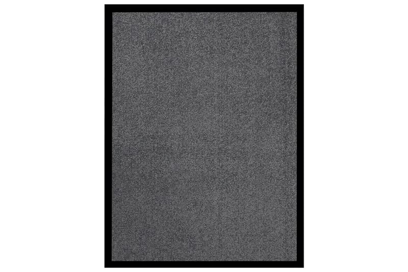 dørmåtte 40x60 cm antracitgrå - Antracit - Tekstiler - Tæpper - Hall måtte