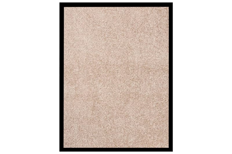 dørmåtte 40x60 cm beige - Beige - Tekstiler - Tæpper - Hall måtte