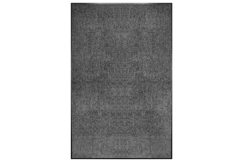 Vaskbar Dørmåtte 120X180 cm Antracitgrå - Antracit - Tekstiler - Tæpper - Hall måtte