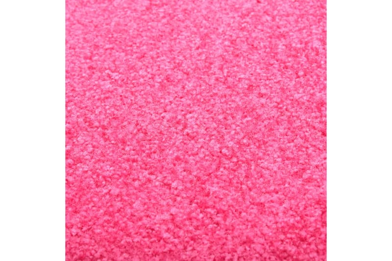Vaskbar Dørmåtte 120X180 cm Pink - Lyserød - Tekstiler - Tæpper - Hall måtte
