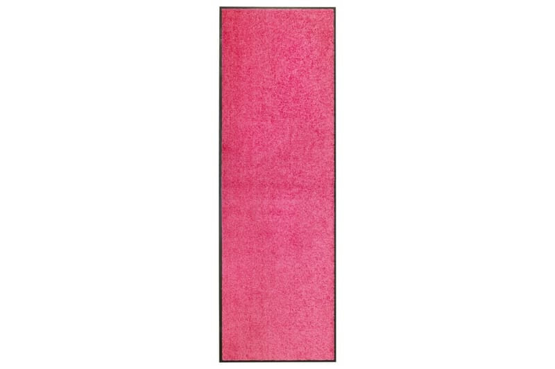 Vaskbar Dørmåtte 60X180 cm Pink - Lyserød - Hall måtte