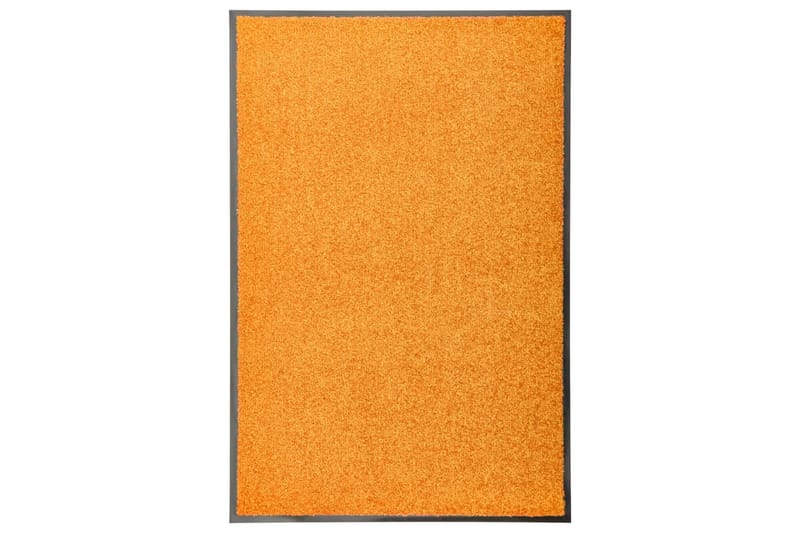 Vaskbar Dørmåtte 60X90 cm Orange - Orange - Hall måtte