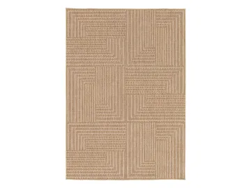 Hillerstorp Belle udendørstæppe 240x340 cm beigebrun - Beigebrun - Tekstiler - Tæpper - Store tæpper