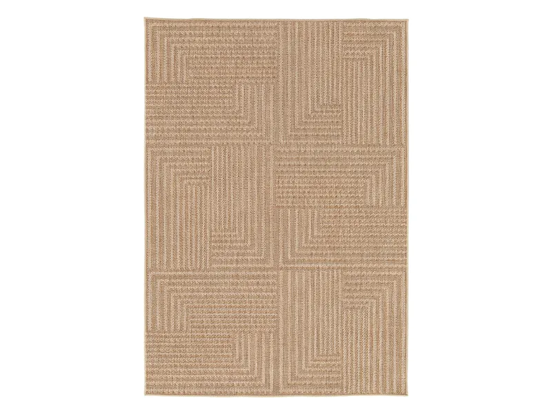 Hillerstorp Belle udendørstæppe 240x340 cm beigebrun, Beigebrun
