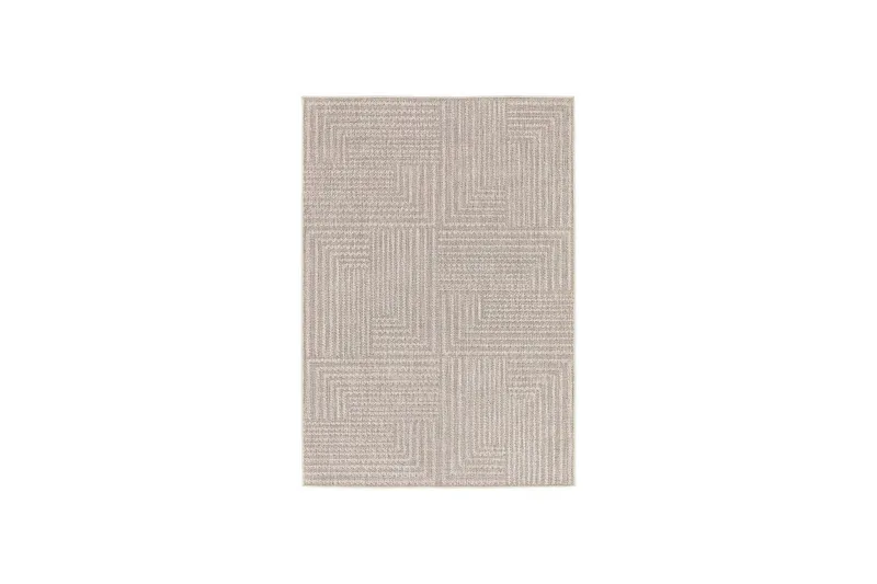 Hillerstorp Belle udendørstæppe 240x340 cm grå, Grå
