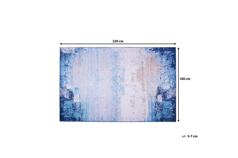 Inegol tæppe 160 | 230 - Blå - Tæpper
