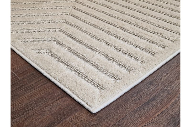 Jaslin Fladvævet tæppe 160x230 cm Rektangulær - Creme - Tekstiler - Tæpper - Små tæpper