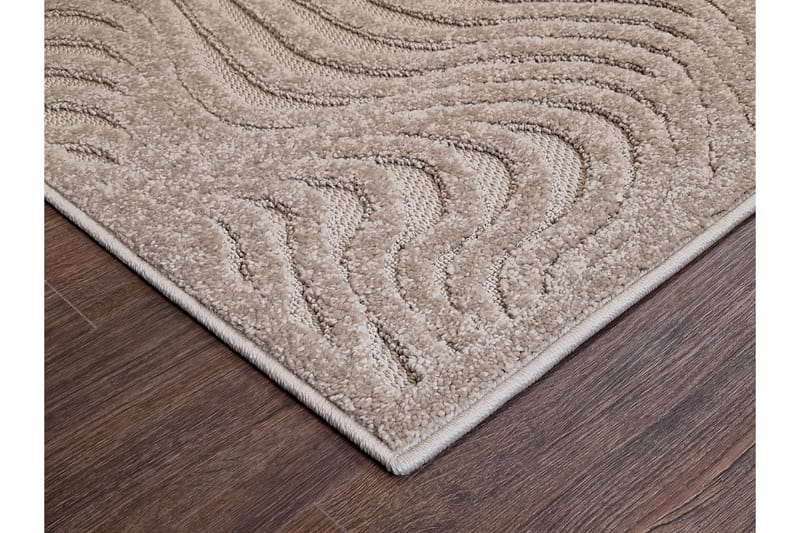 Jaslin Fladvævet tæppe 200x290 cm Rektangulær - Beige - Tekstiler - Tæpper - Fladvævet tæppe