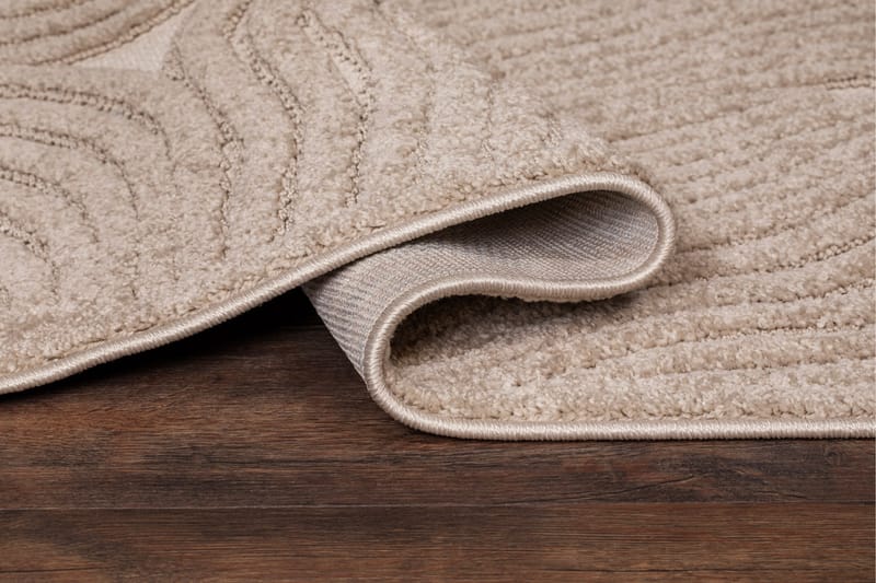 Jaslin Fladvævet tæppe 200x290 cm Rektangulær - Beige - Tekstiler - Tæpper - Fladvævet tæppe