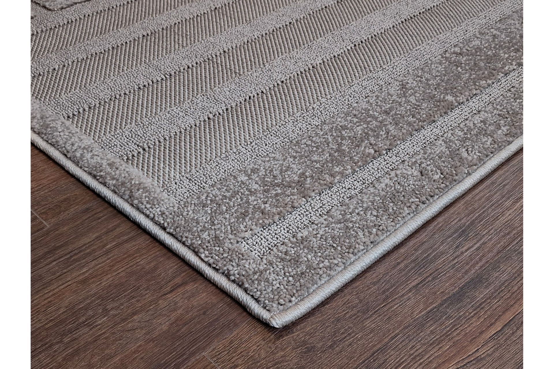 Jaslin Fladvævet tæppe 200x290 cm Rektangulær - Grå - Tekstiler - Tæpper - Fladvævet tæppe