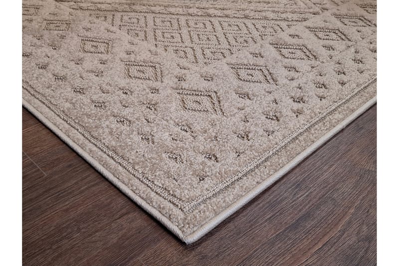 Jaslin Fladvævet tæppe 240x340 cm Rektangulær - Beige - Tekstiler - Tæpper - Fladvævet tæppe