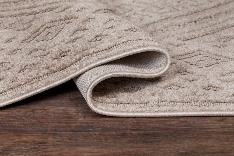 Jaslin Fladvævet tæppe 240x340 cm Rektangulær - Beige - Tekstiler - Tæpper - Fladvævet tæppe