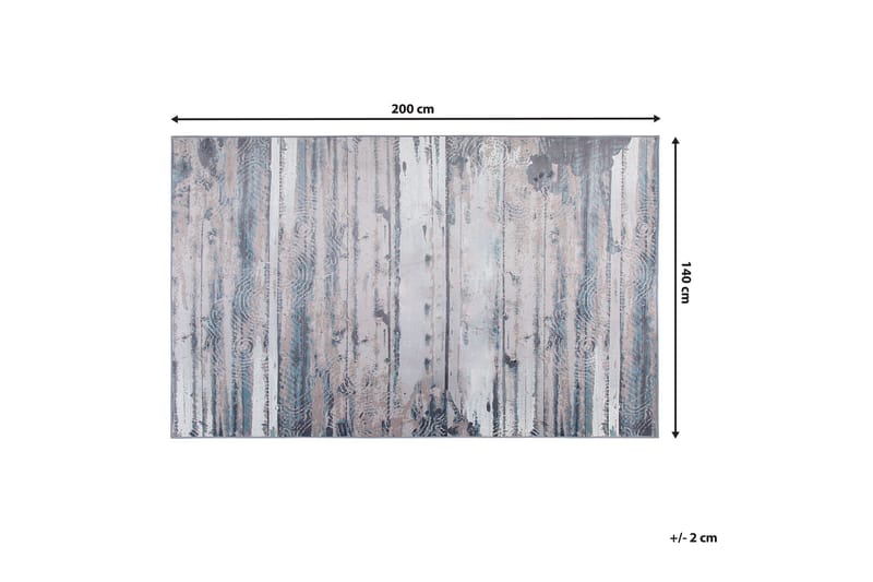 Leonhard tæppe 140x200 cm - Grå - Tekstiler - Tæpper - Moderne tæppe - Wiltontæpper