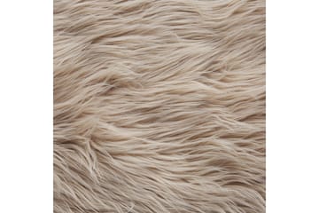 Mamungari Skindtæppe 60x180 cm - Beige - Tekstiler - Tæpper - Pels & skindtæpper