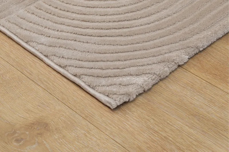 Ritz Wilton Tæppe 160x230 cm Rektangulært - H ør - Tekstiler - Tæpper - Moderne tæppe - Mønstrede tæpper