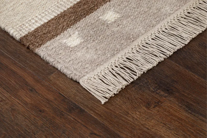 Fagersta Uldtæppe 240x340 cm - Natur - Tekstiler - Tæpper - Moderne tæppe - Uldtæppe