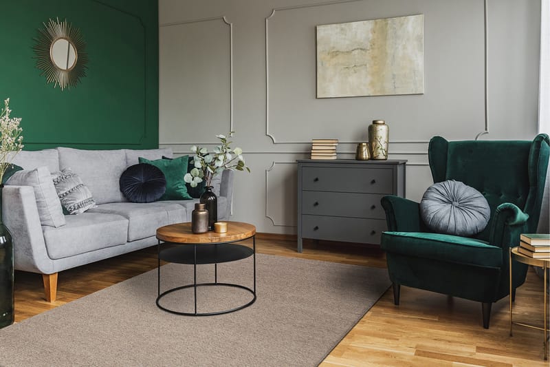 Skagen Uldtæppe 160x230 cm - Hør - Tekstiler - Tæpper - Moderne tæppe - Uldtæppe