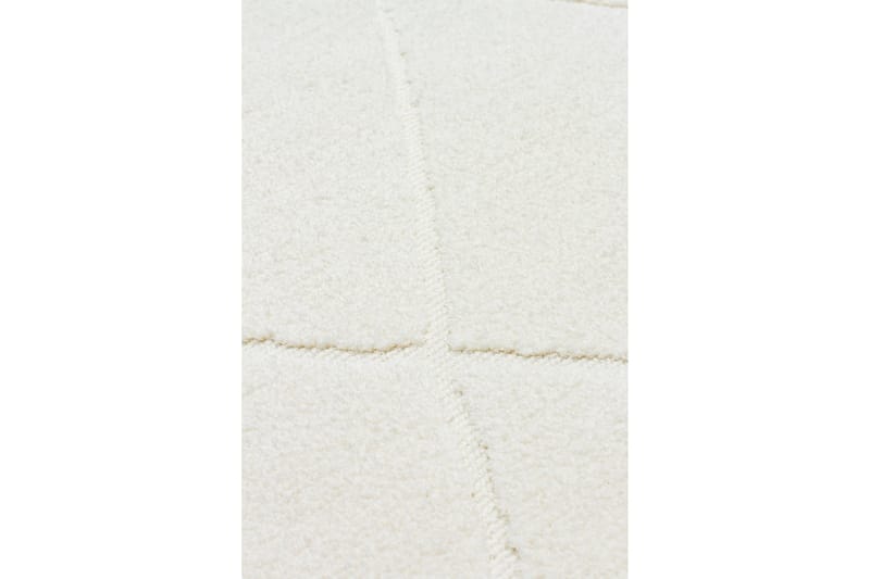 Pachuram Wilton-tæppe 120x180 cm Rektangulær - Hvid - Tekstiler - Tæpper - Moderne tæppe - Mønstrede tæpper