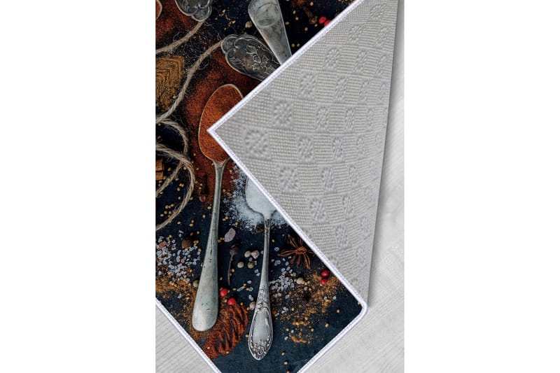 Nobuyasu Wilton-tæppe 80x50 cm Rektangulært - Flerfarvet - Tekstiler - Tæpper - Moderne tæppe - Wiltontæpper