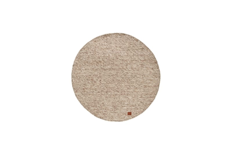 Skagen Uldtæppe Rund 200 cm, Hør