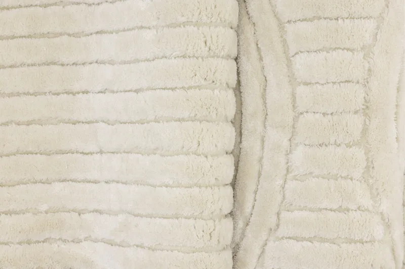 Niklas Ryetæppe 200x290 cm - Hvid - Tekstiler - Tæpper - Moderne tæppe - Ryatæpper