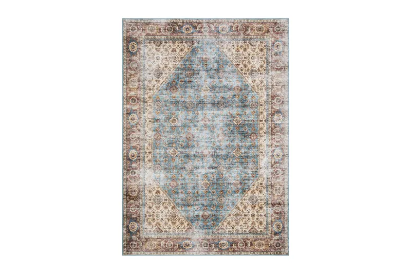 Tarfaya Friezetæppe 160x230 cm, Turkis