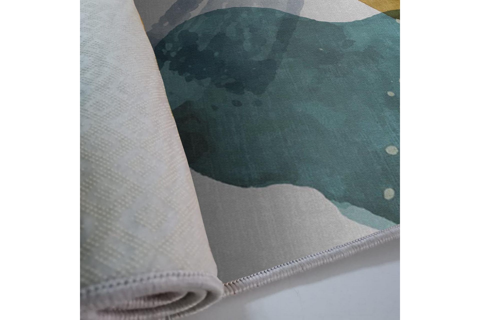 Rainy Wilton-tæppe 100x140 cm Rektangulær - Flerfarvet - Tekstiler - Tæpper - Moderne tæppe - Mønstrede tæpper