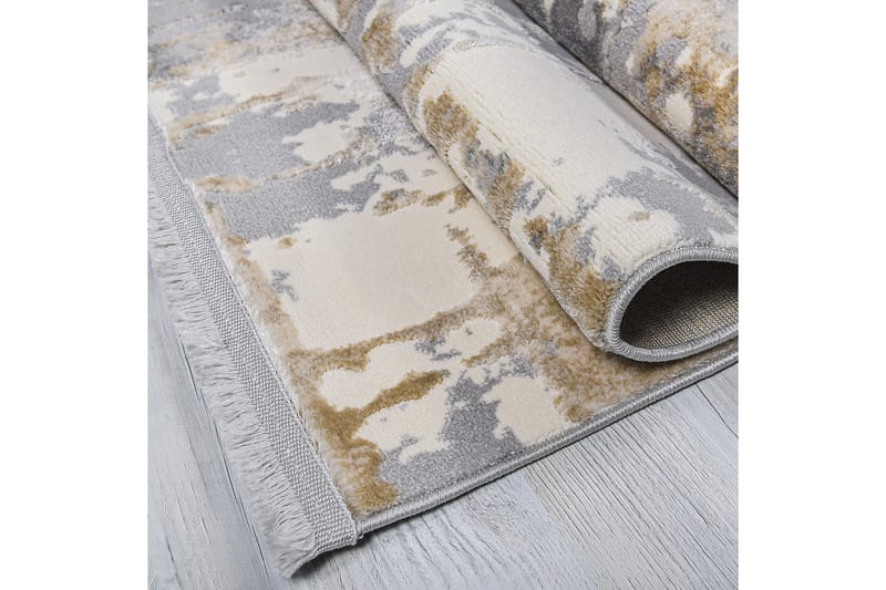 Naveena Wilton-tæppe 140x200 cm Rektangulært - Grå/Beige/Creme - Tekstiler - Tæpper - Moderne tæppe - Mønstrede tæpper