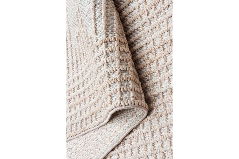 Czy Wilton-tæppe 160x230 cm Rektangulær - Grå/Beige - Tekstiler - Tæpper - Moderne tæppe - Mønstrede tæpper