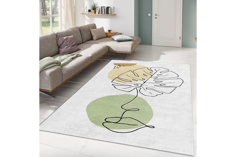 Noore Wilton-tæppe 160x230 cm Rektangulært - Flerfarvet - Tekstiler - Tæpper - Moderne tæppe - Wiltontæpper