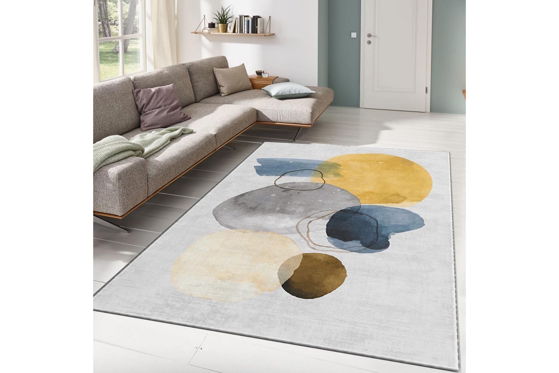 Galileo Wilton-tæppe 180x280 cm Rektangulær - Flerfarvet - Tekstiler - Tæpper - Moderne tæppe - Wiltontæpper